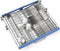 Etna VW742N - Inbouw Vaatwasser - 14 couverts - 6 programma's - 42 dB