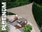 Platinum Sun & Shade Coolfit - Schaduwdoek - 400x300cm - Zwart - 95% UV protectie - Sterk geweven 285 g/m²