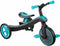 Globber Trike Explorer 4 in 1 in het Turquoise