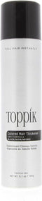 Toppik Colored Hair Thickener Zwart- Haarverdikker Spray - Verbergt haaruitval - Direct voller haar