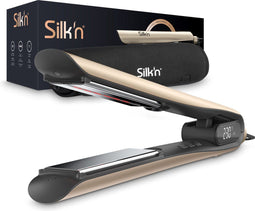 Silk'n SilkyStraight - 2-in-1 Stijltang - Infrarood- en Ionische Technologie - Beige