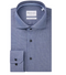 Michaelis Slim Fit Overhemd - Cutaway Kraag - 100% Katoen - Navy - Maat 40