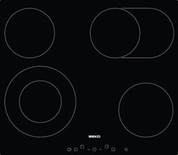 Beko HIC64403T Zwart Ingebouwd Keramisch 4 zone(s)
