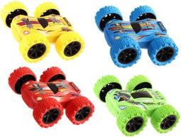 Jono Toys Omkeerbare Stuntauto met Frictie, 12cm