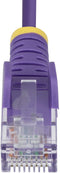 StarTech.com - CAT6 Ethernet Kabel - 50cm Snagless 100W PoE UTP LSZH 28AWG Paars
