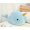 Knuffel Blauw Eenhoorn - Knuffel - 45 x 22 cm - Blauw