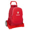 Schoolrugzak met Wielen Sevilla Fútbol Club Rood 32 x 43 x 14 cm