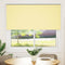 vidaXL - Rolgordijn - verduisterend - 145x150 - cm - stofbreedte - 141,6 - cm - geel