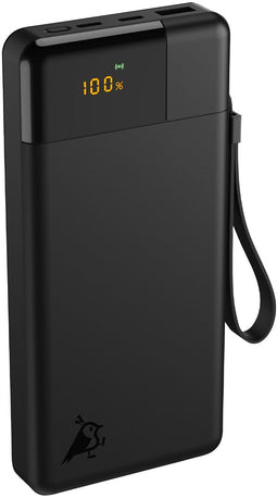 Aqiila Powerbird B20 - Powerbank 20000mAh - LCD-scherm - Zwart