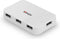 LINDY 43143 - USB 3.0 Hub - 4 poorten tot 5 Gbit/s - Wit