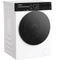 WHIRLPOOL WPM27WADSBE - Vrijstaande wasmachine - 12 kg - 1400 tpm - Wit met zwarte deur
