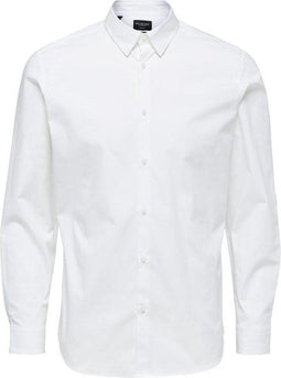 Selected Homme SLHSLIMMICHIGAN - Overhemd - Slim fit - Wit - Maat L