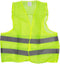 Benson Verstelbaar veiligheidsvest - reflectoren voor- en achterkant - CE goedgekeurd - geel