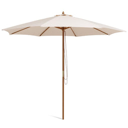 Coast Terrasparasol - 300x300x262cm - Geventileerd - Beige