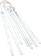 vidaXL Meteoorlichten 8 st 192 LED's binnen/buiten 30 cm blauw