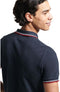 Superdry Classic Polo Pique - Modern-fit - Donkerblauw - Heren Poloshirt Maat L