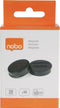 Nobo Magnetische Whiteboard Magneten - Pak Van 10 Stuks - 38mm Magneten - Zwart