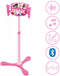 Lexibook Barbie Lighting Speaker met Standaard - 2 Speelgoed microfoons