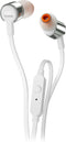 JBL T210 - In-ear hoofdtelefoon - JBL Pure Bass geluid - Grijs Zilver