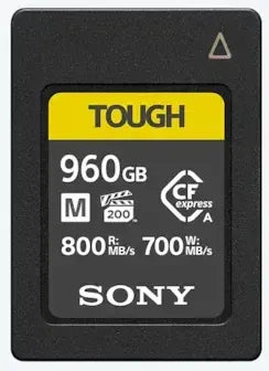 Sony CFexpress Type A CEA-M-serie 960GB - Geheugenkaart CFexpress 2.0 - Lezen 800MB/s - Schrijven 700MB/s