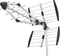 Nedis Buitenantenne - UHF - Ontvangstbereik: ≥50 km - LTE700 - Versterking: 13.5 dB - 75 Ohm - Antenne lengte: 1085 mm - ABS / Aluminium