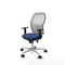 Piqueras y Crespo 1D086N0 - Bureaustoel - Verstelbare hoogte met armleuning - Marineblauw