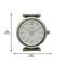 Fossil Carlie ES4432 - Dameshorloge 28 mm - Zilverkleurig - 5 ATM