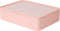 HAN opbergbox - Smart-organiser Allison - box met binnenschaal en deksel - stapelbaar - flamingo roze - HA-1110-86