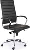 Ergonomische bureaustoel design 601 hoge rug in Wit