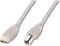 USB A to USB B Cable Digitus AK-300105-030-E 3 m Beige