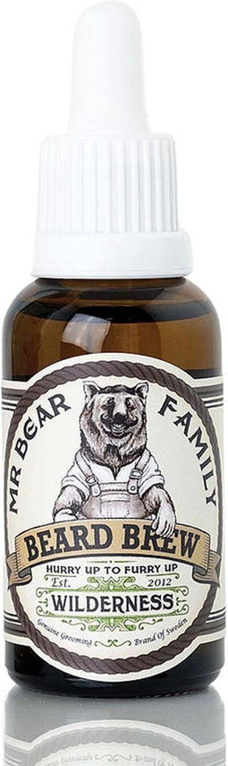 Mr. Bear - Beard Brew Wilderness - Olej na vousy - 30ml