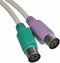 Akyga AK-AD-15 - Adapter - USB A naar 2x PS/2 - Wit