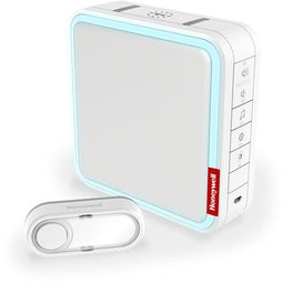 Honeywell DC917S - Deurbel - Draadloos bereik tot 200m - Wit