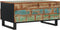 vidaXL - Salontafel - 80x54x40 - cm - massief - gerecycled - hout - en - bewerkt - hout