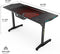 Eureka Ergonomic - I55 Polygon Leg Gaming Desk - Black