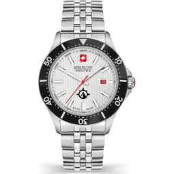 Swiss Military Hanowa - SMWGH2100601 - Polshorloge - Kwarts - Saffierglas - Zilver - 42 mm