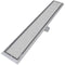 vidaXL - Doucheafvoer - 2 - st - rechthoekig - 830x140 - mm - roestvrij - staal