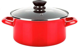 Kookpot FAGOR Optimax Rood Geëmailleerd Staal (Ø 26 x 14 cm)