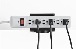 StarTech Stekkerdooshouder - klembeugel - verstelbaar