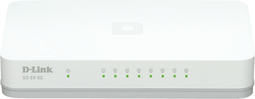 D-Link GO-SW-8G - 8-Port Gigabit Switch - Unmanaged - Jumbo frames (9.216Bytes)