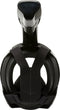 Atlantis Snorkelmasker - Full Face Masker - 180° zicht - Zwart - S/M