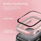 imoshion Screenprotector - Geschikt voor Apple Watch Series 7 / 8 / 9 - 41mm - Roze Full Cover Hard Case / Beschermend Hoesje - Rosé goud
