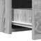 vidaXL - Wandplank - Kaptafel - Grijs - Sonoma - 100x40x70 - cm