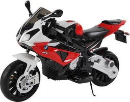 BMW S1000 Motor 12 V - Elektrische Motorfiets voor Kinderen & Jongens - Rood
