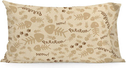 Kussensloop HappyFriday Mr Fox Cats Multicolour 50 x 75 cm