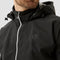 AGU GO Regenjas Essential - Waterdichte en Ademend Regenjas - Unisex - Zwart - L