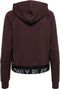 Only Play Sportvest Dames - Regular Fit - Met Capuchon - Bruin/Bordeaux Rood (Maat S)