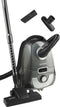 HANSEATIC HBVC85093BSCJ - Stofzuiger met Zak 850 Watt - HEPA H12-filter - Zwart/Zilver