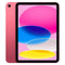 Apple iPad 10 (2022, A14 series) - Roze - 256 GB - WiFi