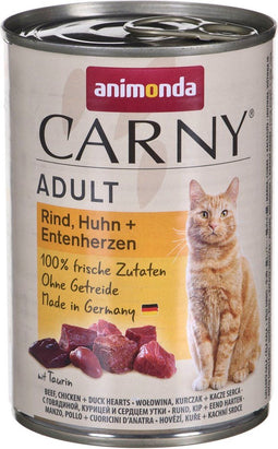 Animonda Carny Adult - Rund met Kip en Eend - 6 x 400 g